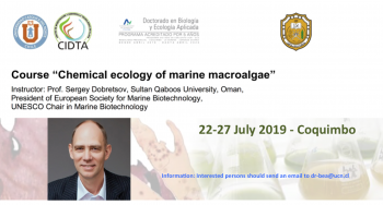 Curso de Postgrado: Chemical ecology of marine macroalgae UCN-Coquimbo
